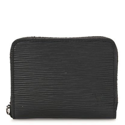Louis Vuitton Epi Zippy Coin Purse Black 1 of 10