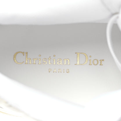 Christian Dior Etoile Embossed Dior High Top Sneakers 40 Snow White 8 of 9
