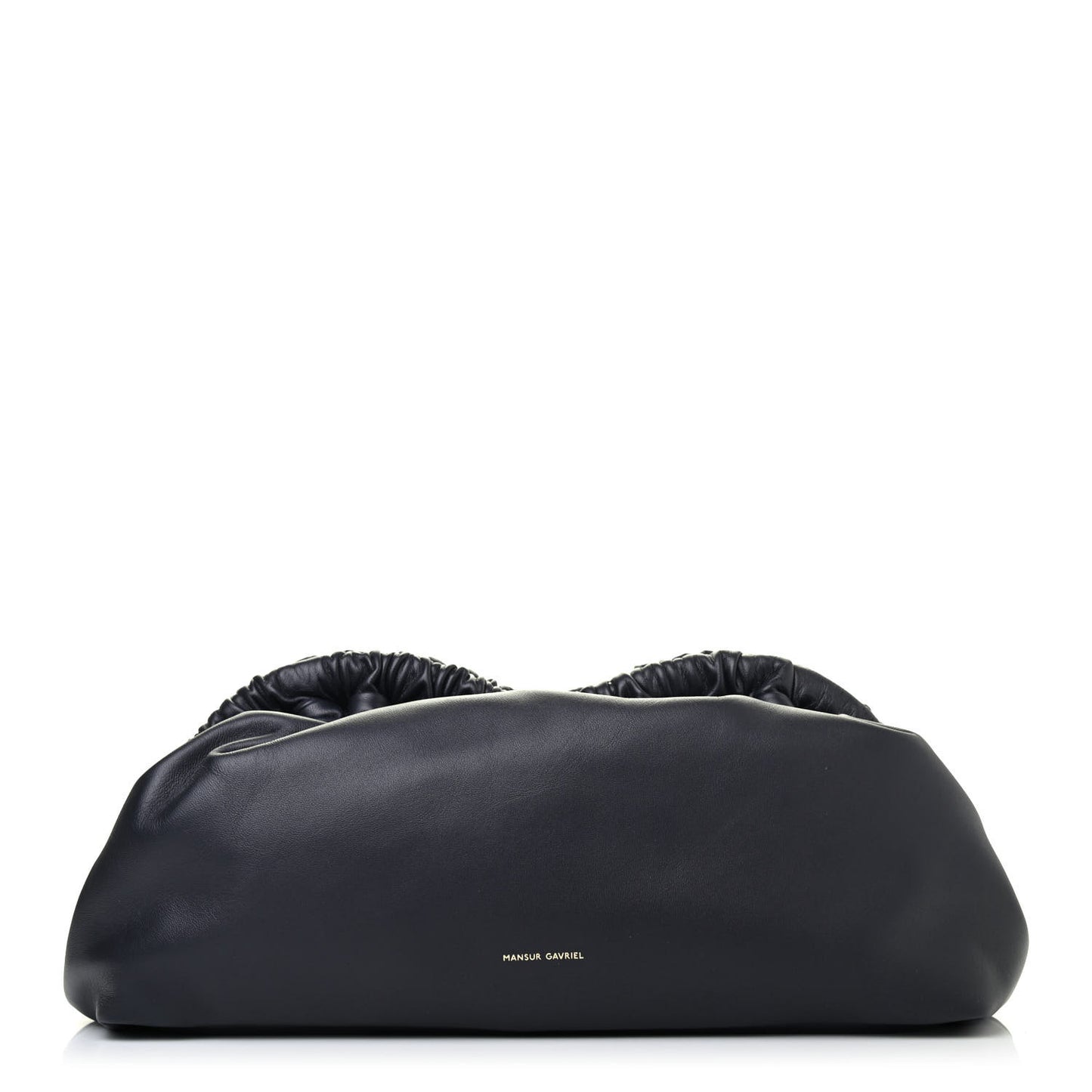 Lambskin Cloud Clutch Blue