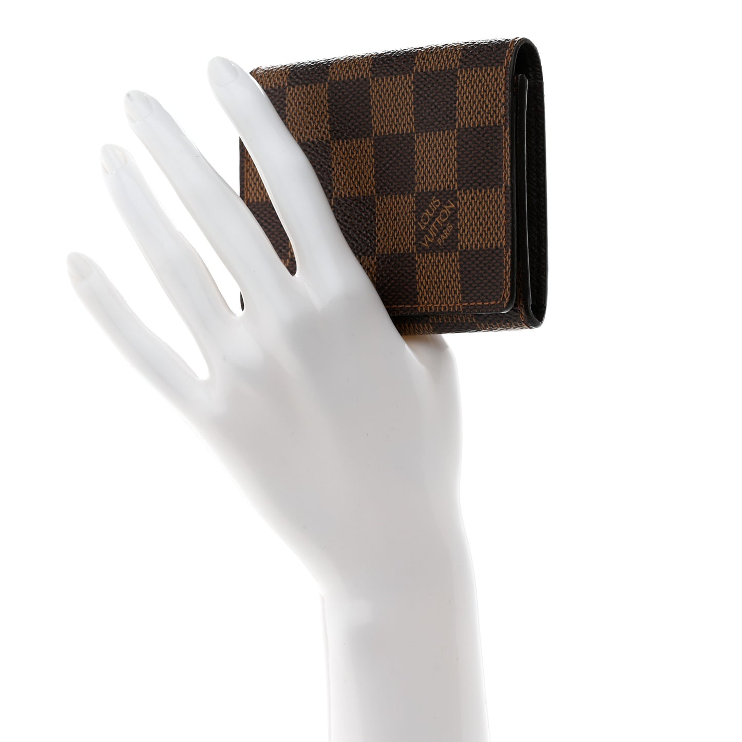 Damier Ebene Business Card Holder