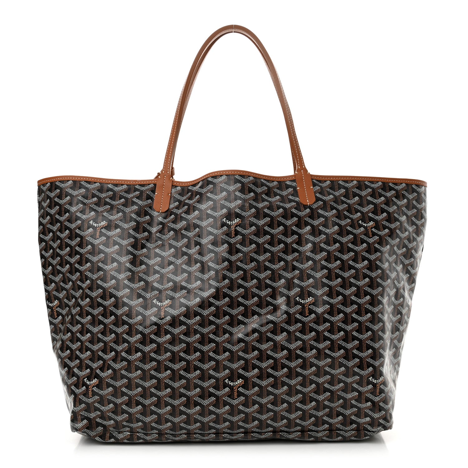 Goyard Goyardine Saint Louis GM Black Gold 1 of 12