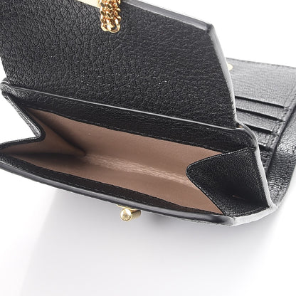 Chloe Grained Lambskin Drew Square Wallet Black 6 of 10