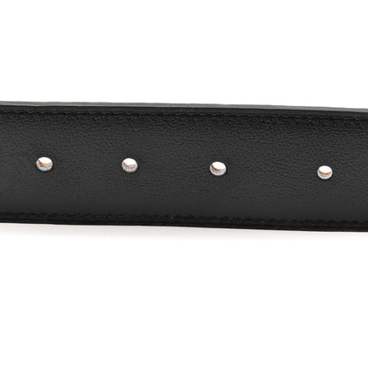 Hermes Box Togo 32mm H Belt 85/34 Black Gold 3 of 4