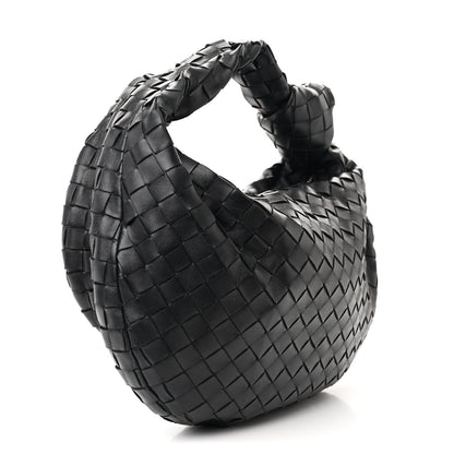 Bottega Veneta Nappa Intrecciato Teen Jodie Hobo Black 3 of 10