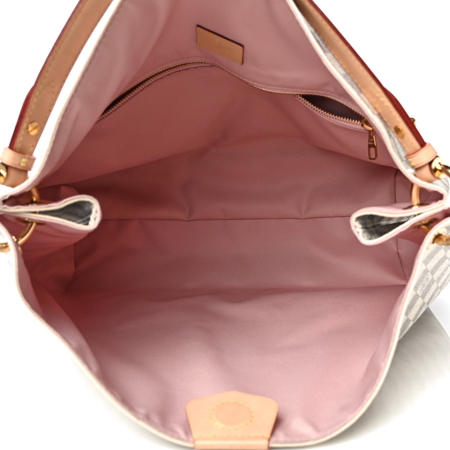 Damier Azur Graceful MM Rose Ballerine