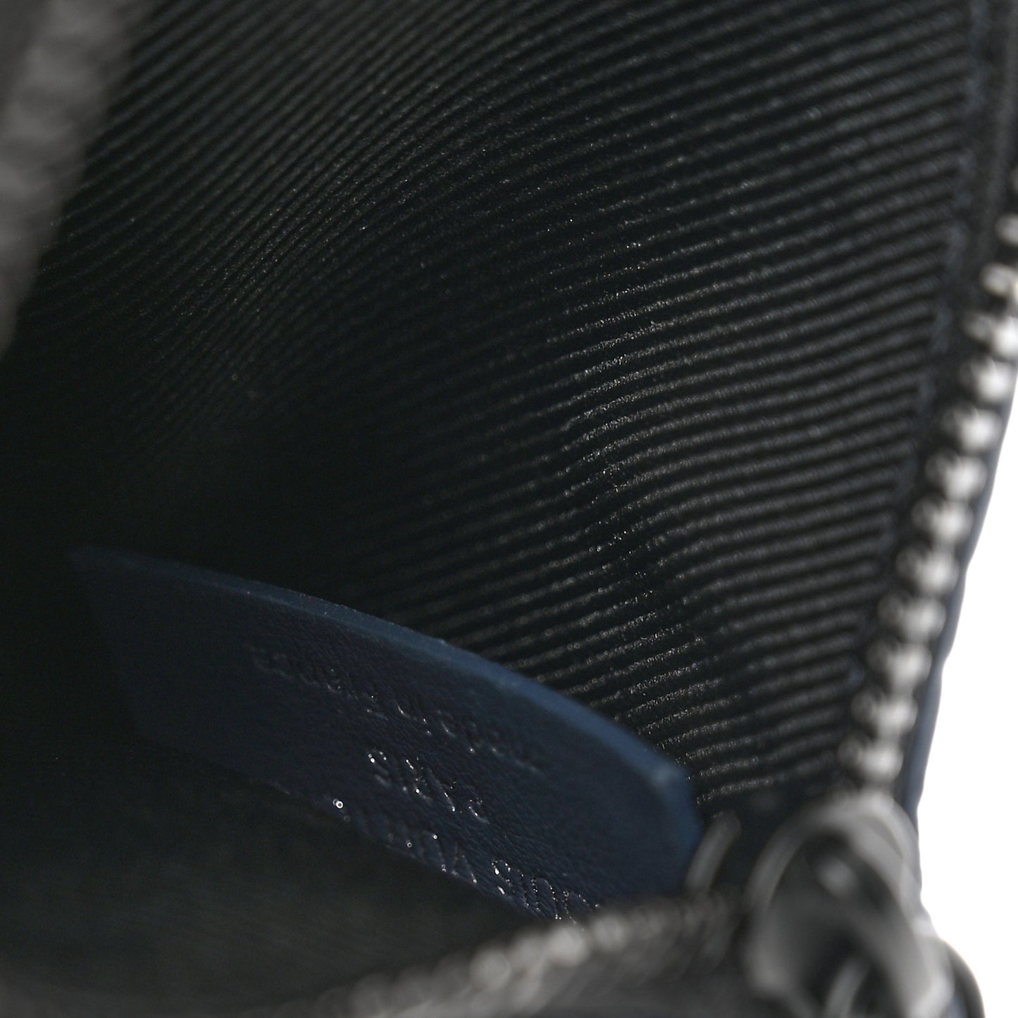 Calfskin Monogram Shadow Trio Messenger Key Pouch Navy Blue