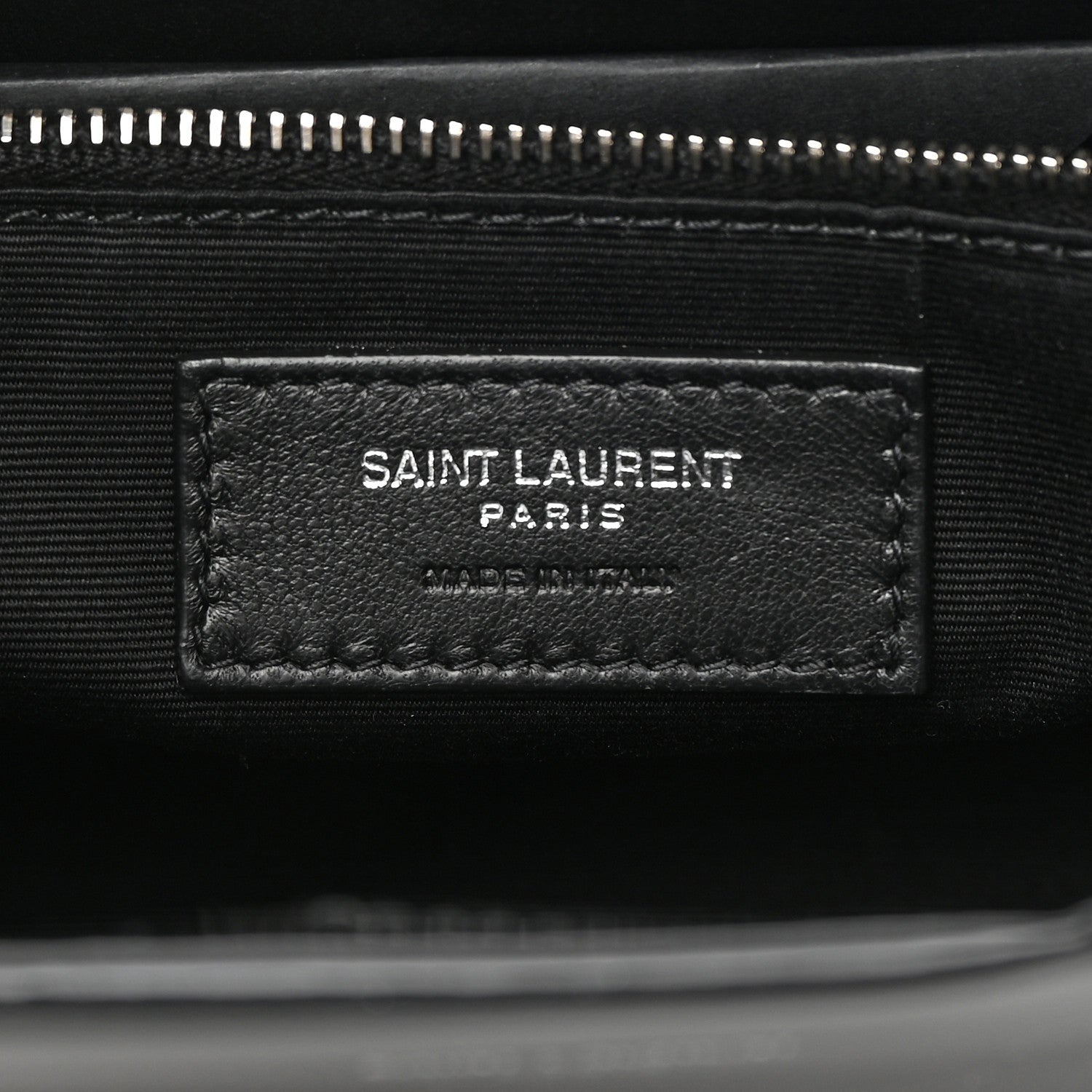 Saint Laurent Patent Calfskin Small Suzanne Rigid Shoulder Bag Black 6 of 13