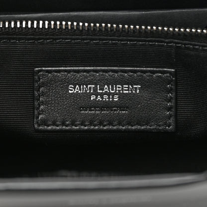 Saint Laurent Patent Calfskin Small Suzanne Rigid Shoulder Bag Black 6 of 13
