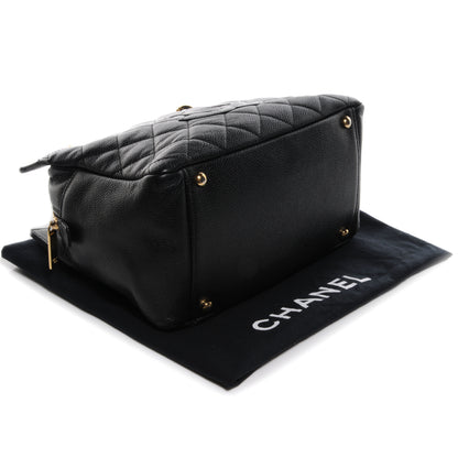 Chanel Caviar Quilted Petit Timeless Tote PTT Black 4 of 8