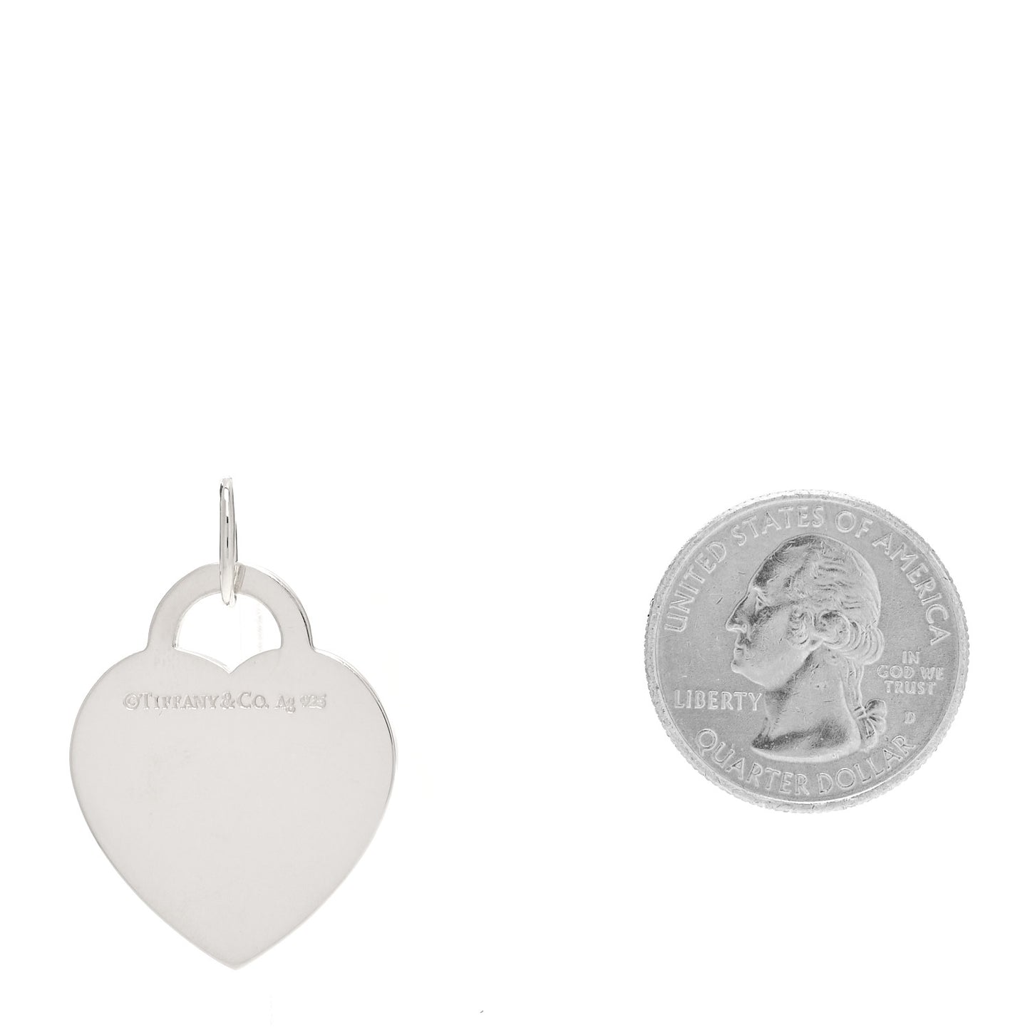 Sterling Silver Enamel LOVE YOU Heart Charm Red