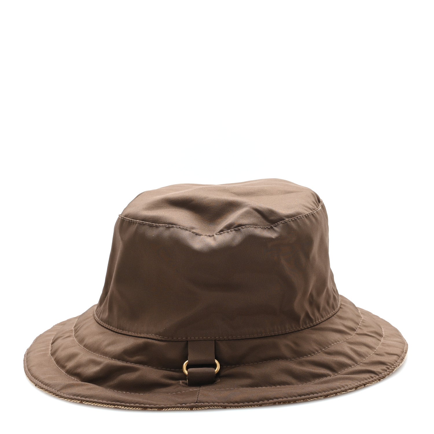 Gucci Canvas Monogram Reversible Bucket Hat L Brown 12 of 14