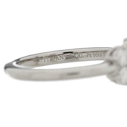 Tiffany Platinum Diamond Aria Open Ring 45 3.25 5 of 6