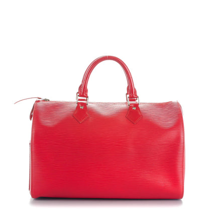 Louis Vuitton Epi Speedy 30 Rouge 1 of 8