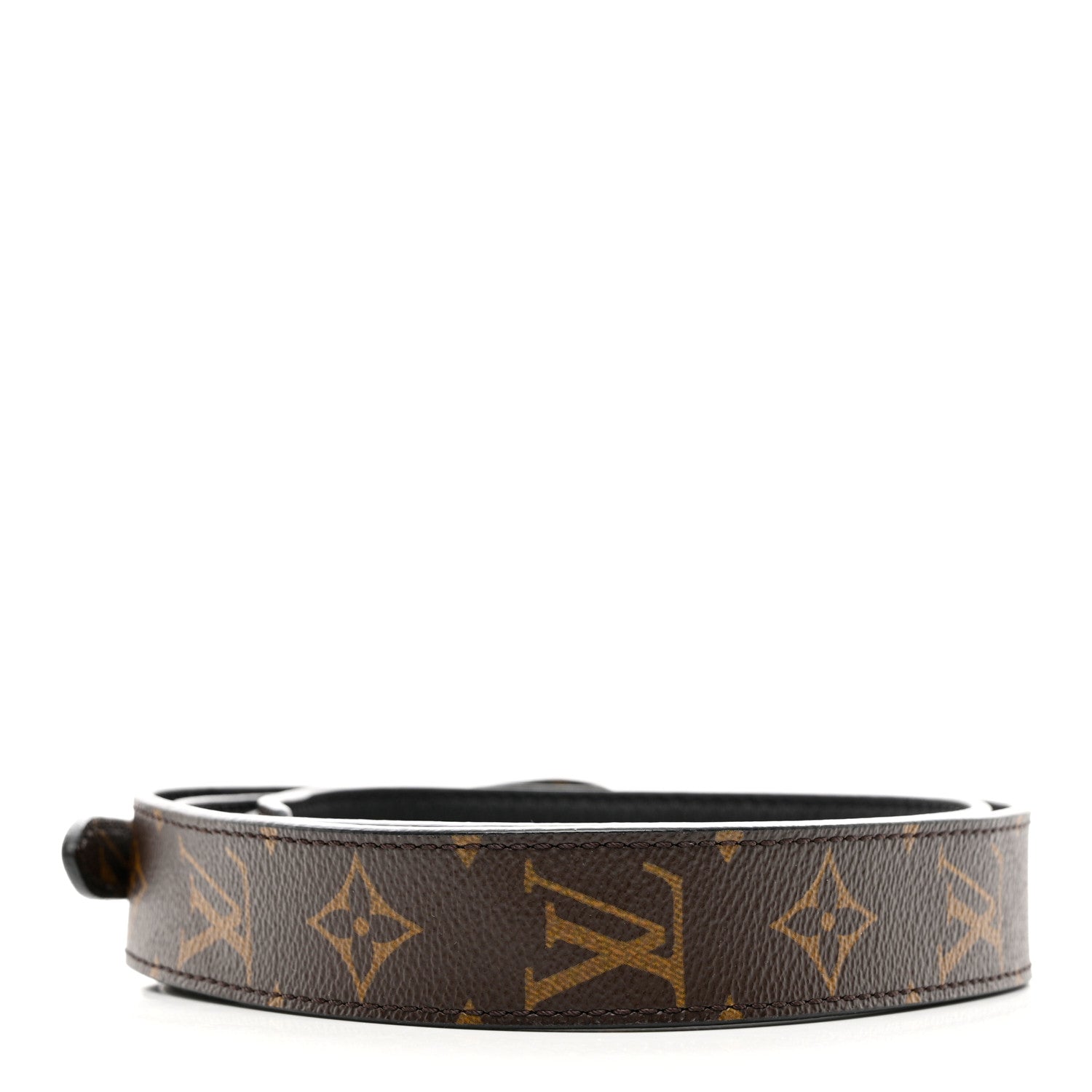 Louis Vuitton Monogram Bandouliere Shoulder Strap XL Black 2 of 4