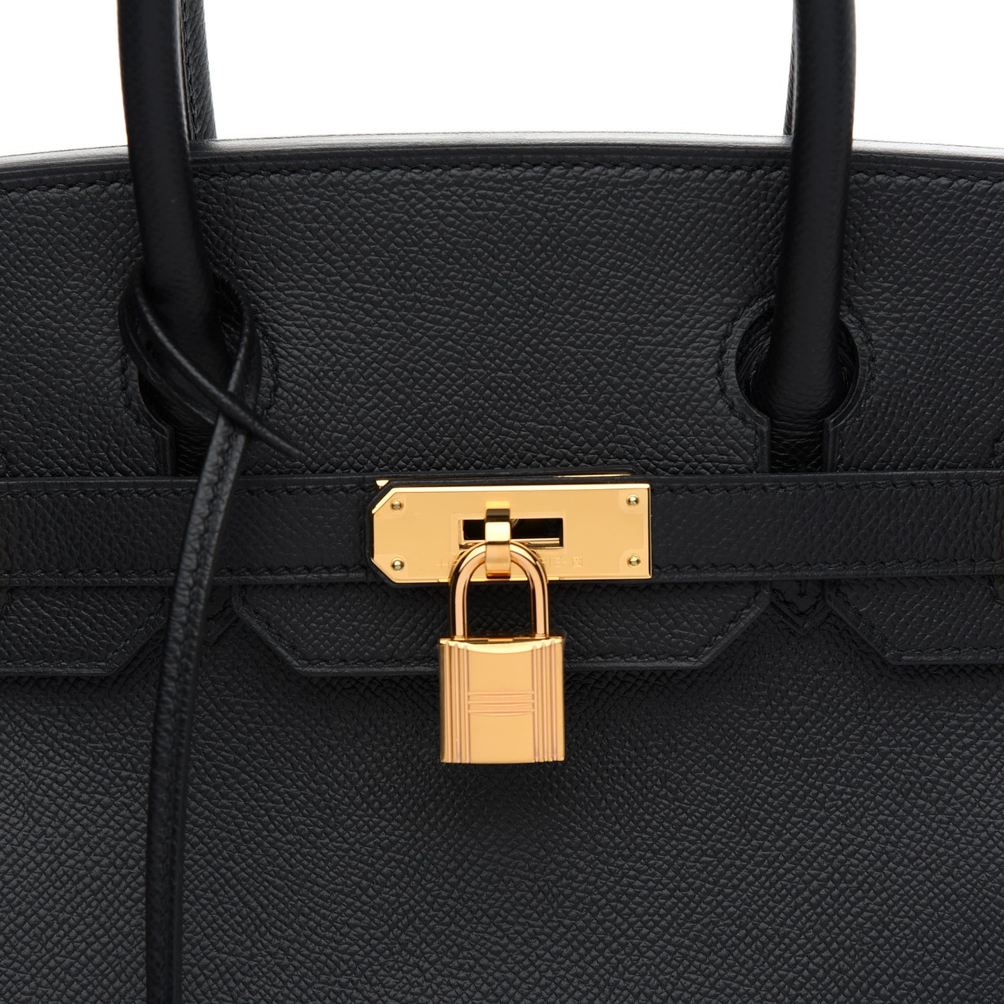 Epsom Birkin 30 Black