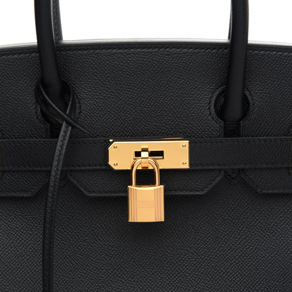 Hermes Epsom Birkin 30 Black 8 of 12