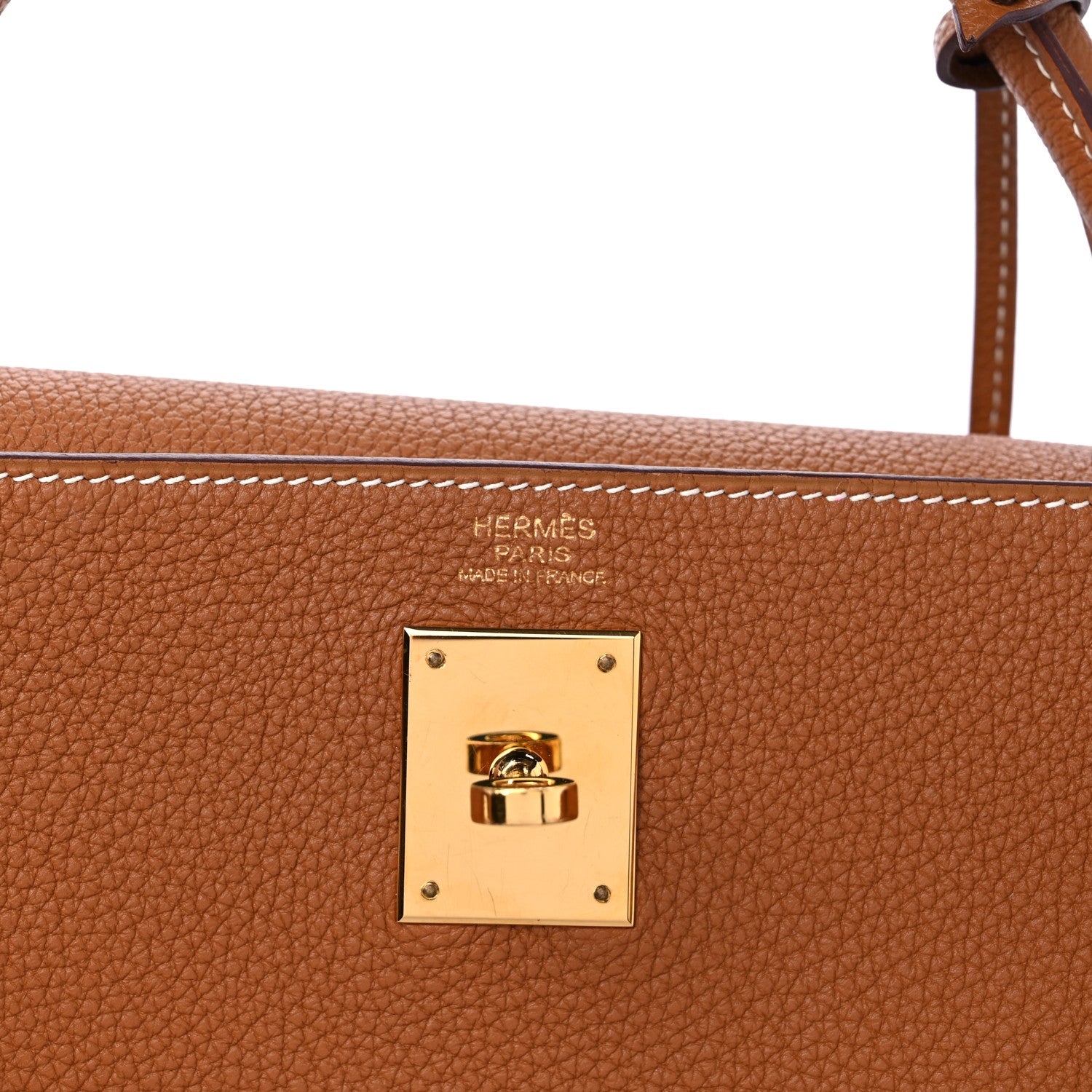 Hermes Togo Kelly Retourne 32 Gold 6 of 16