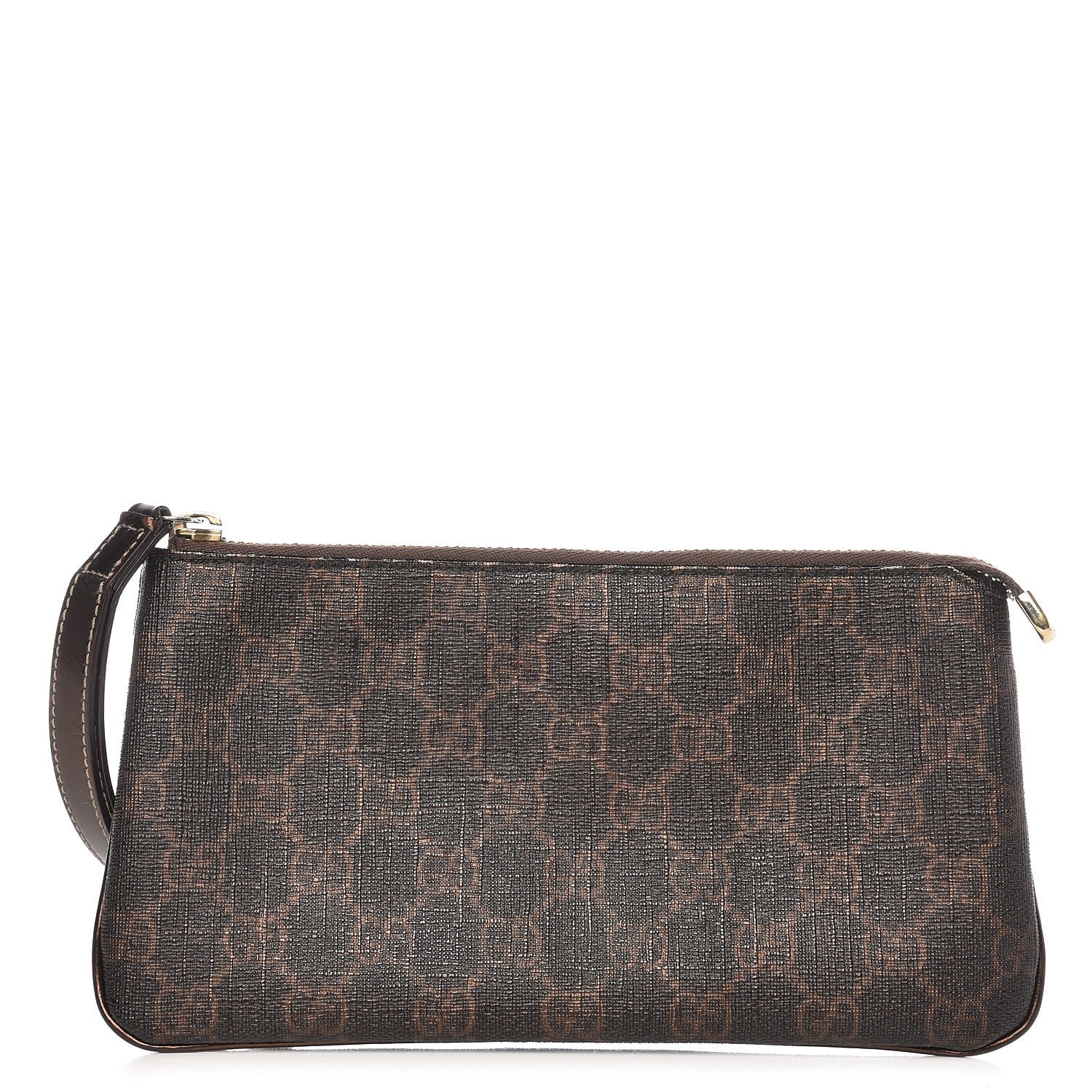 Gucci GG Plus Wristlet Pouch Brown 1 of 9