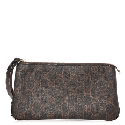 Gucci GG Plus Wristlet Pouch Brown 1 of 9
