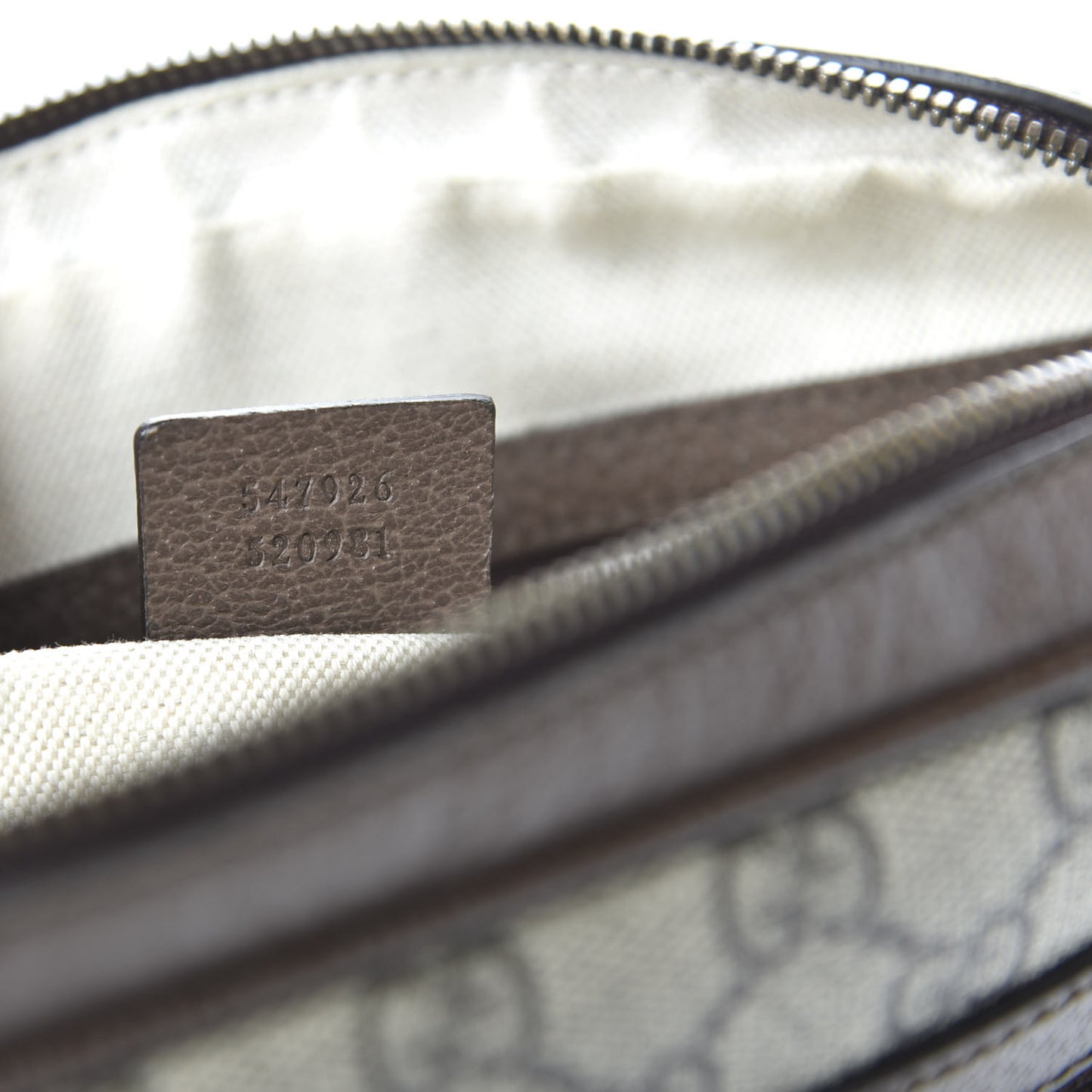 GG Supreme Monogram Web Small Ophidia Messenger Bag Brown