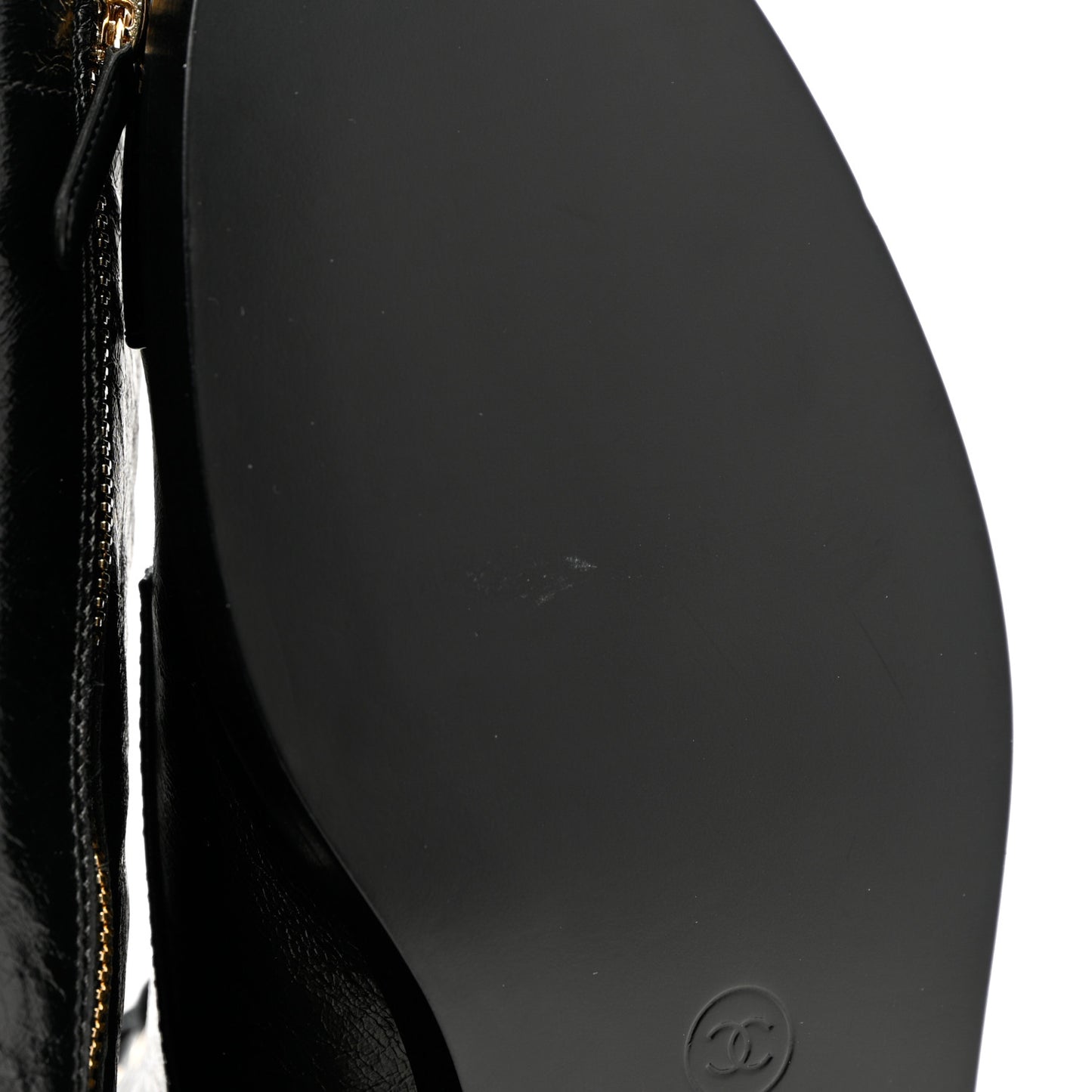 Calfskin Lace Up Combat Boots 41 Black