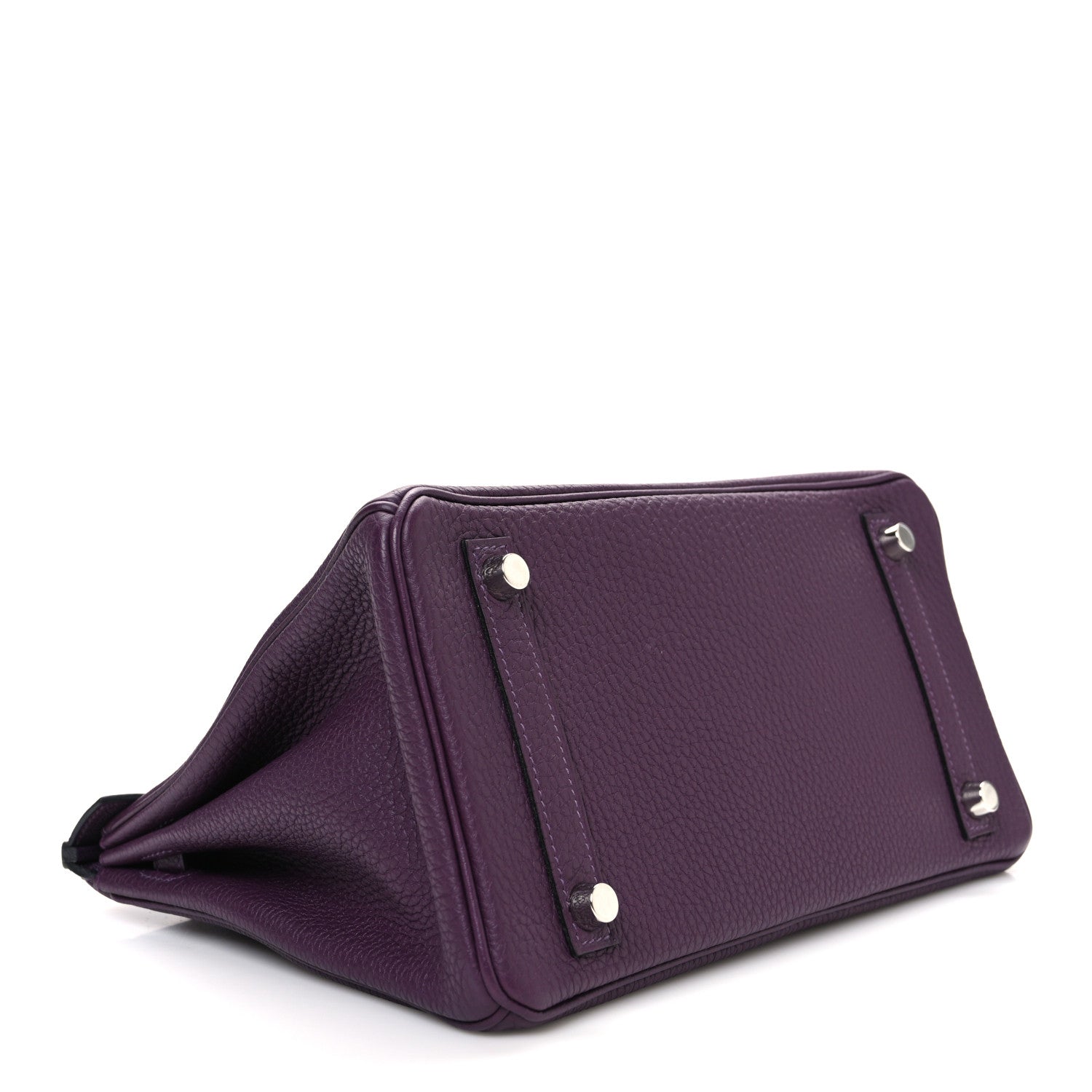 Hermes Togo Birkin 25 Cassis 4 of 10