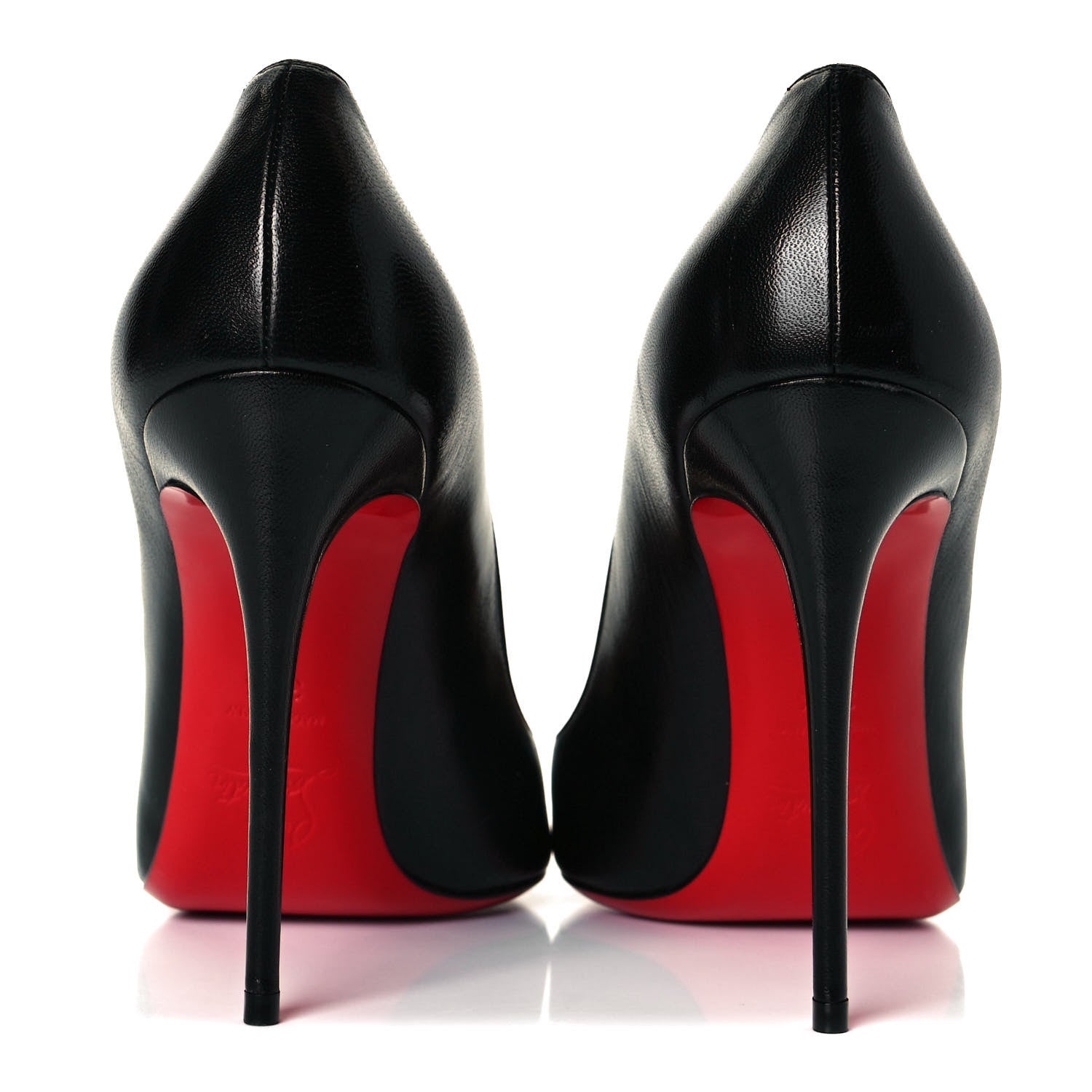 Christian Louboutin Shiny Nappa Pigalle Follies 100 Pumps 39.5 Black 5 of 10