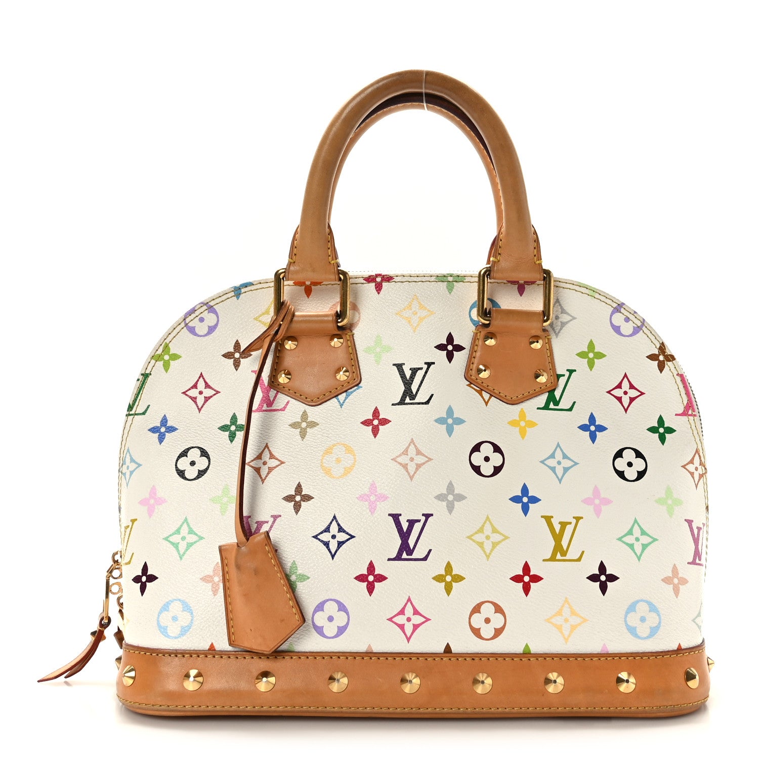 Louis Vuitton Monogram Multicolor Alma PM White 1 of 10