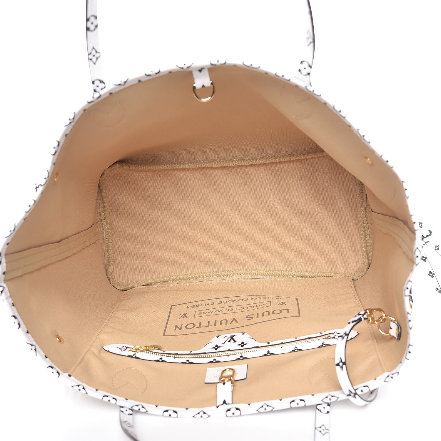 Louis Vuitton Monogram Giant Neverfull MM Kaki 8 of 11