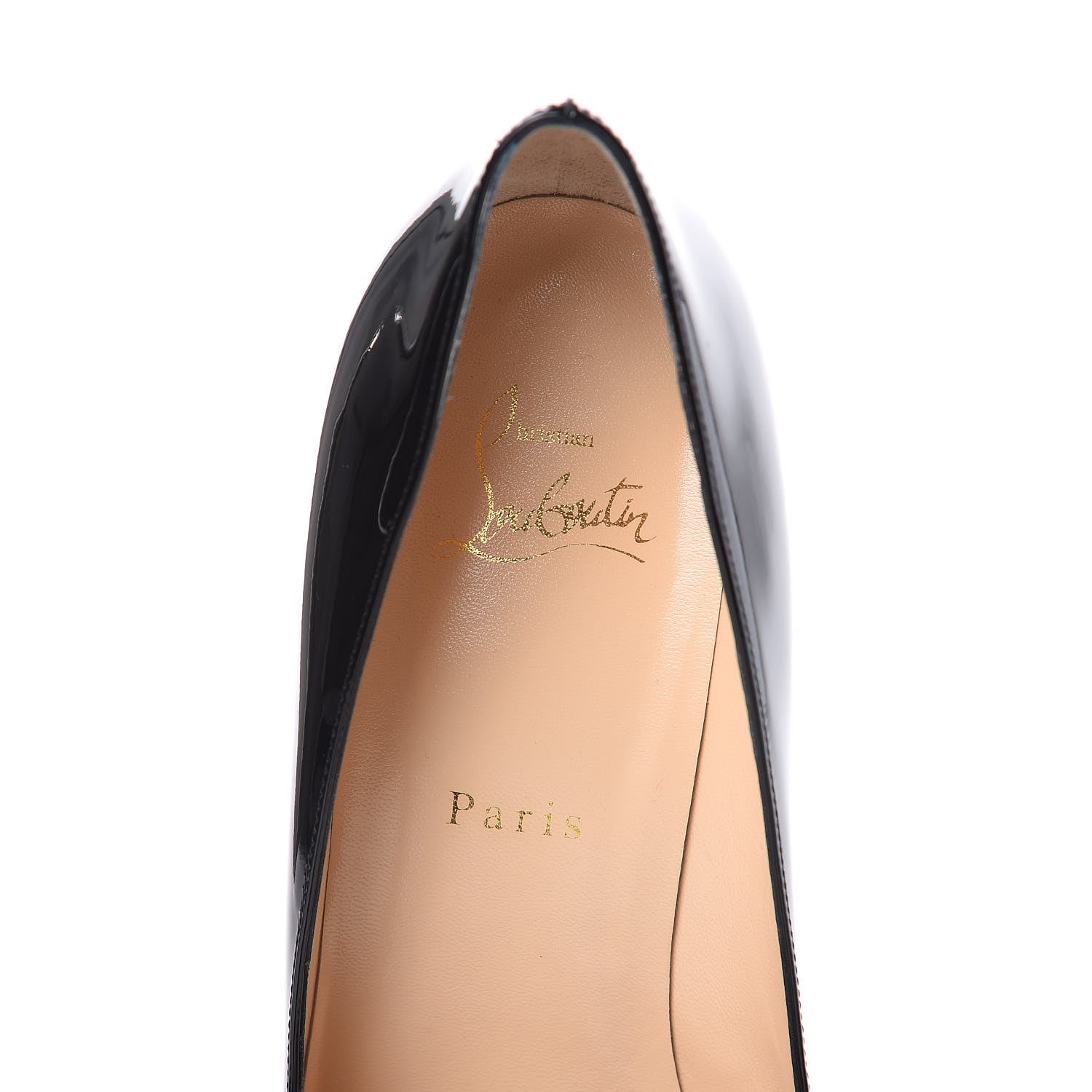 Christian Louboutin Patent Bianca 120 Pumps 39.5 Black 8 of 9