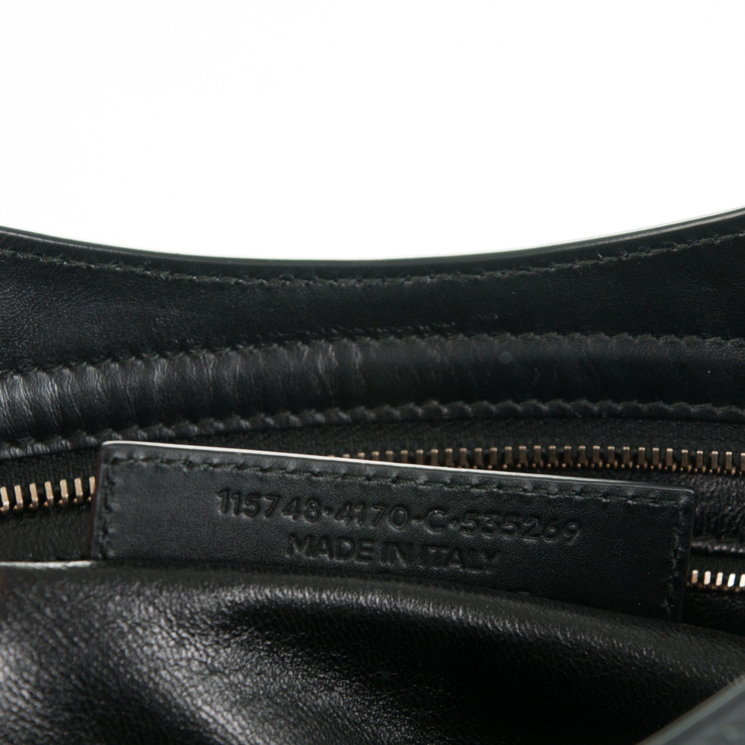 Balenciaga Snakeskin Calfskin Classic Silver Hardware City Bleu Black 8 of 9