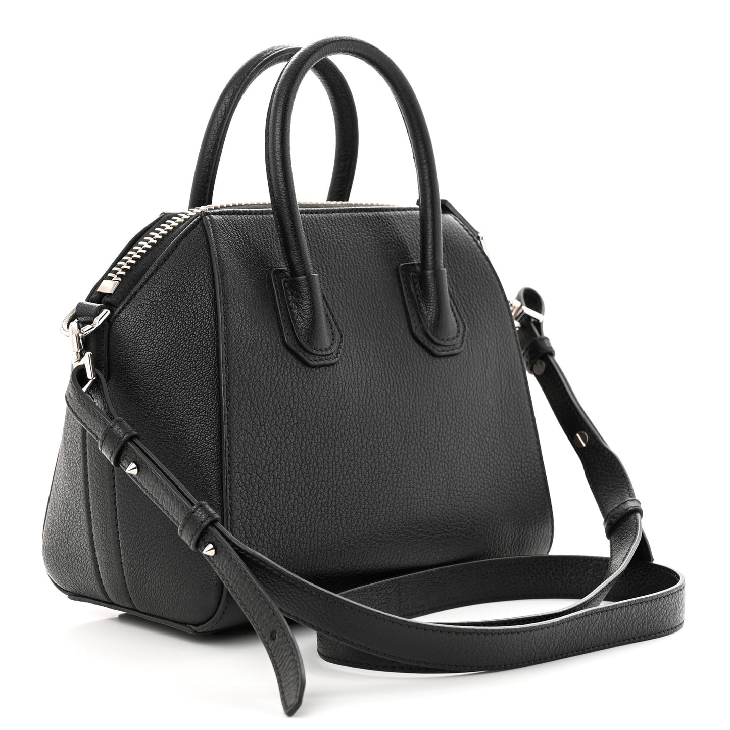 Sugar Goatskin Mini Antigona Black