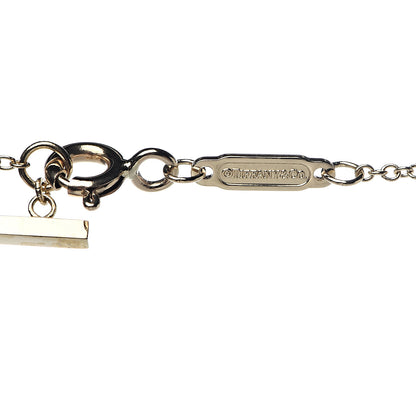 Tiffany 18K Yellow Gold Tiffany T Two Open Horizontal Bar Pendant Necklace 4 of 6