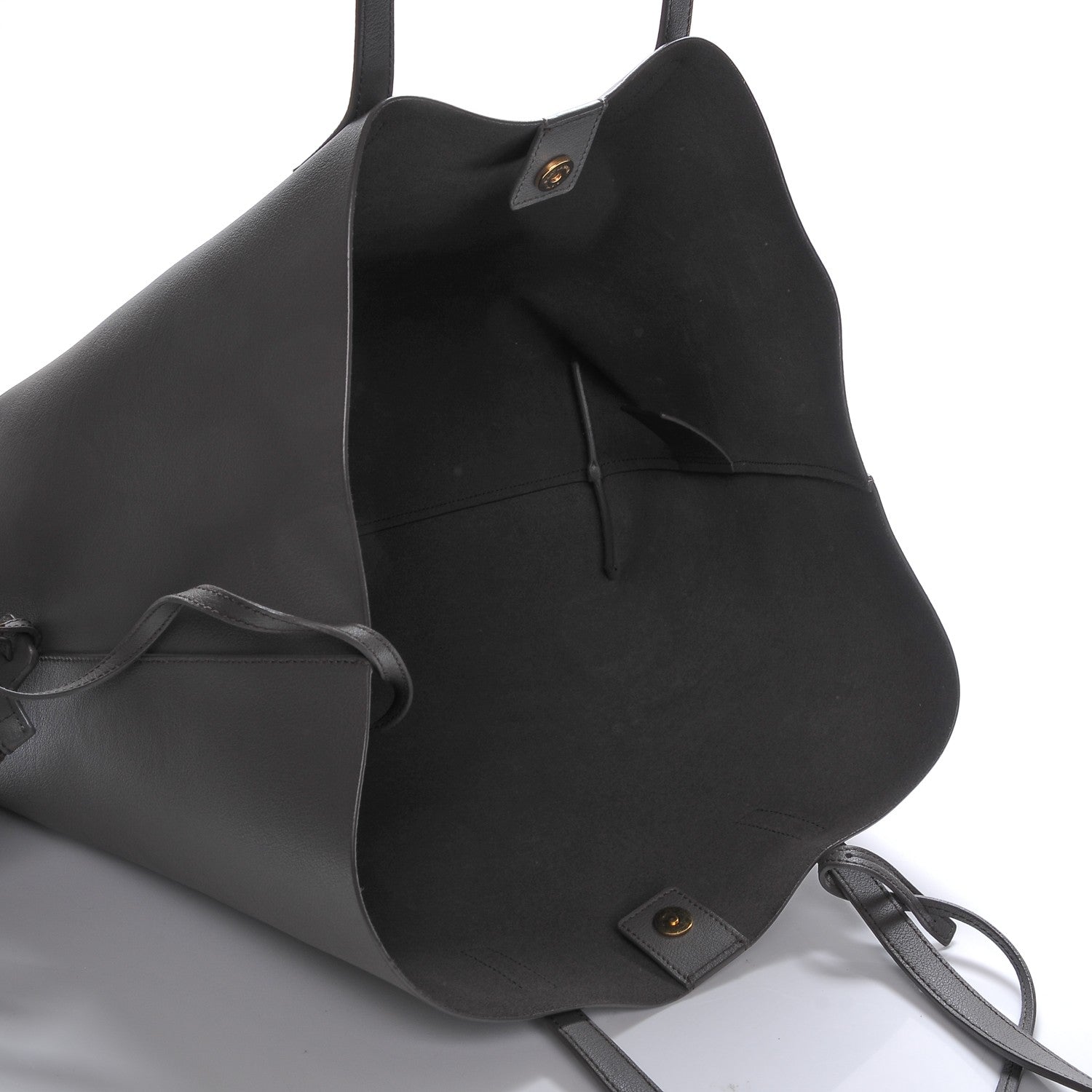 Saint Laurent Calfskin Large Shopping Tote Earth 8 of 9