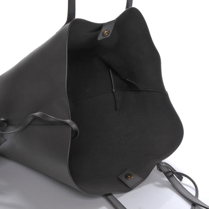 Saint Laurent Calfskin Large Shopping Tote Earth 8 of 9