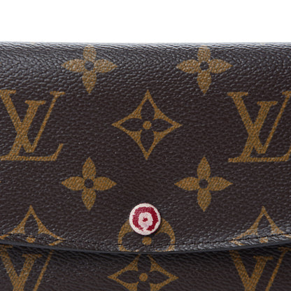 Louis Vuitton Monogram Emilie Wallet Fuchsia 8 of 8
