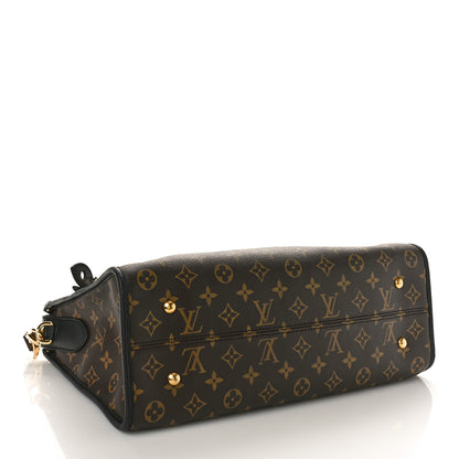 Louis Vuitton Monogram Popincourt MM Black 4 of 9