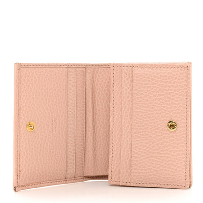 Gucci Dollar Calfskin GG Marmont Card Case Perfect Pink 5 of 7