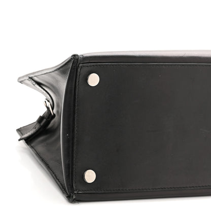 Balenciaga Calfskin Karung Padlock Nude Work XS Bag Black Electric Blue 8 of 20