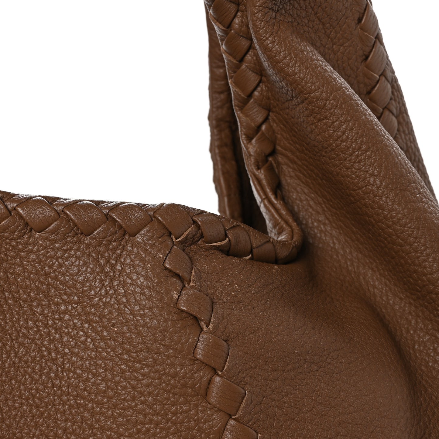 Cervo Deerskin Large Hobo Brown