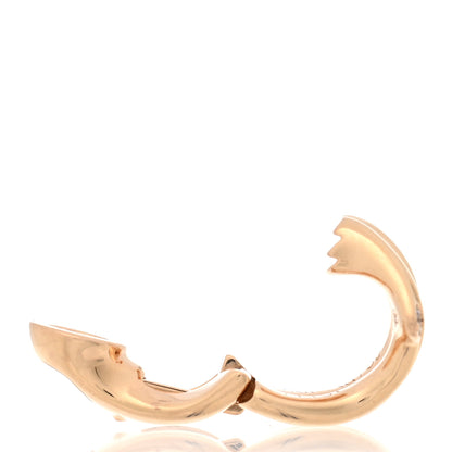 Christian Dior 18K Rose Gold Diamond Bois de Rose Single Ear Cuff Earring 3 of 5