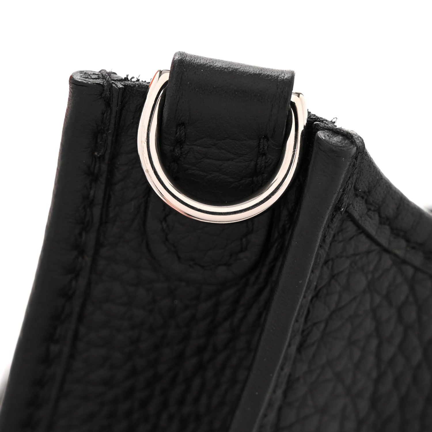 Hermes Taurillon Clemence Evelyne TPM Black 30 of 34