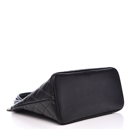 Chanel Caviar Quilted Medallion Tote Black 4 of 16