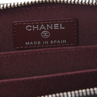 Chanel Caviar Quilted Zip Coin Purse Black 6 of 8