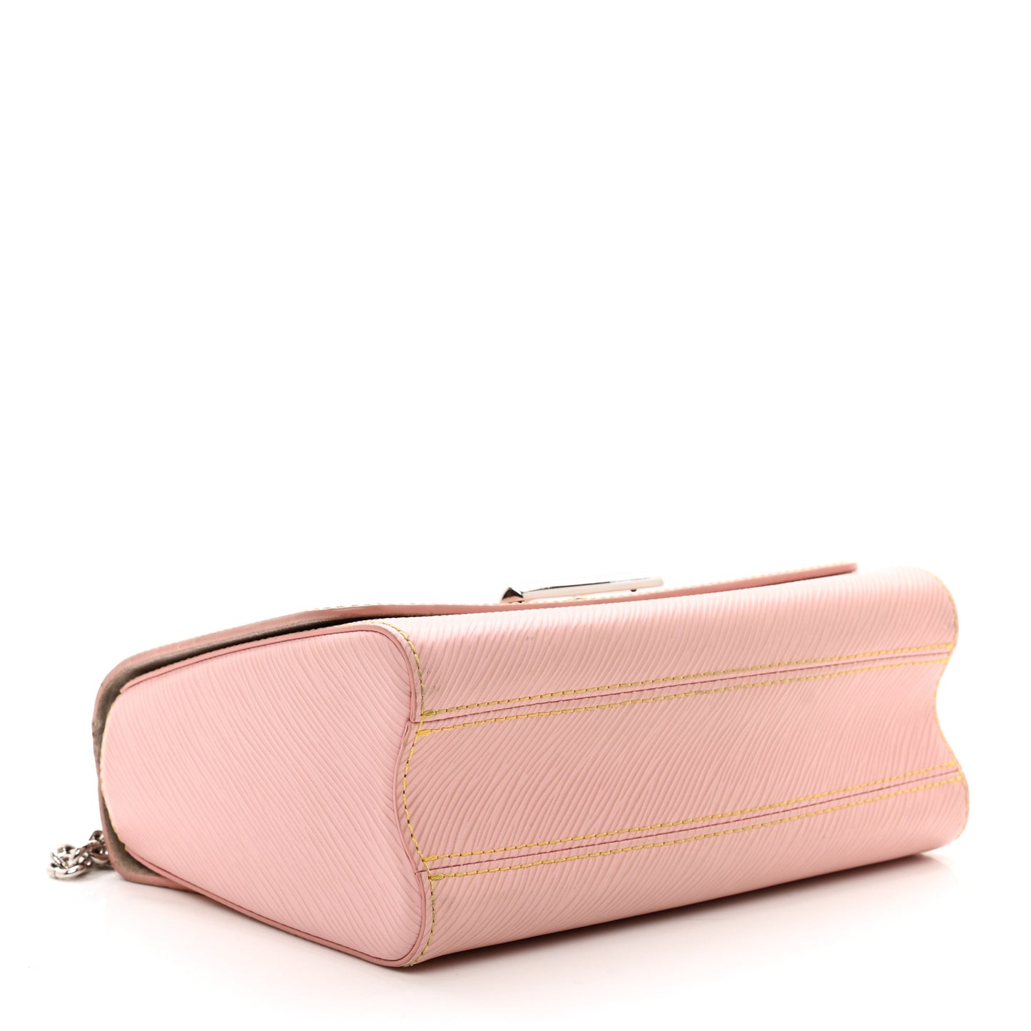 Epi Twist Shoulder Bag MM Rose Ballerine