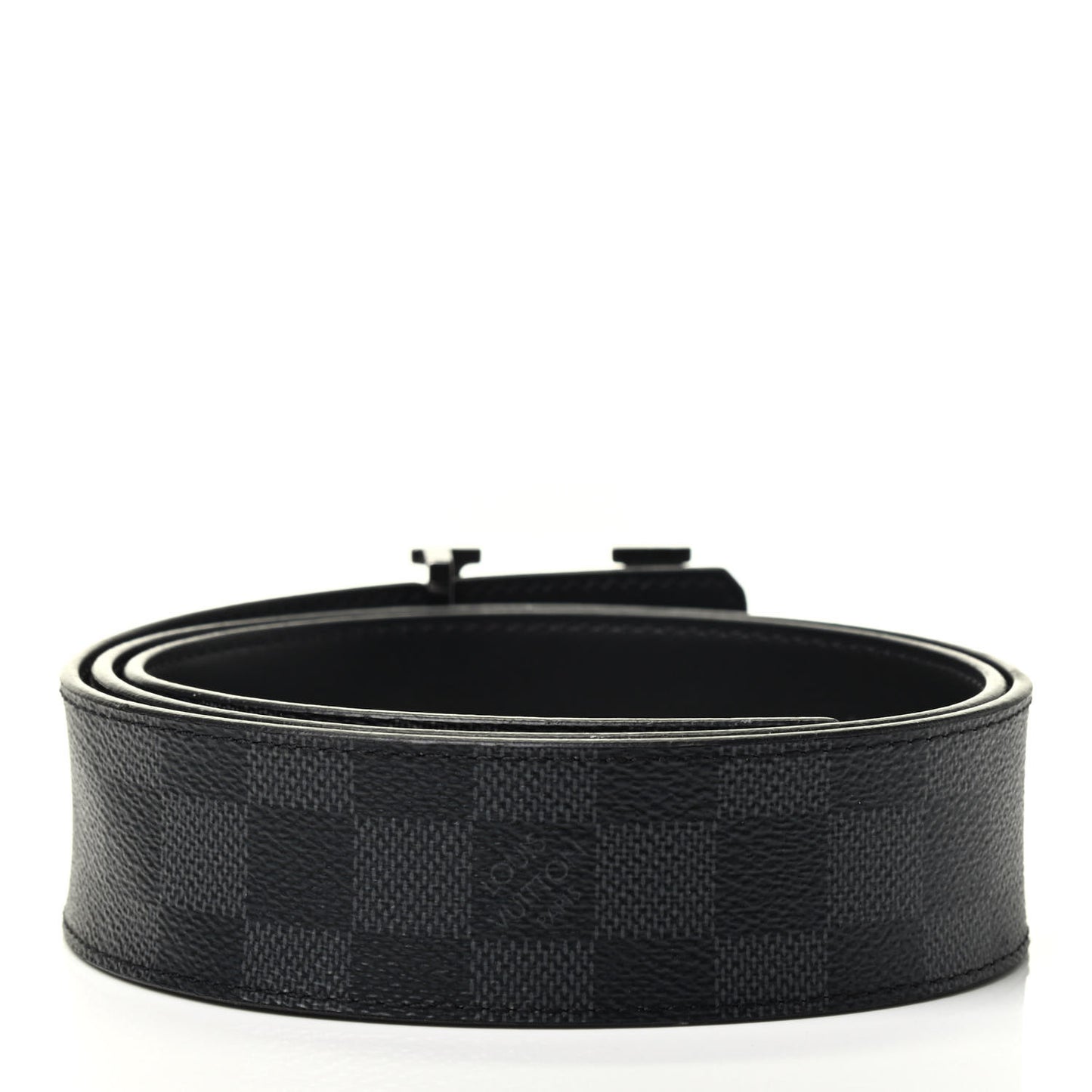 Damier Graphite 40mm LV Initiales Belt 90 36