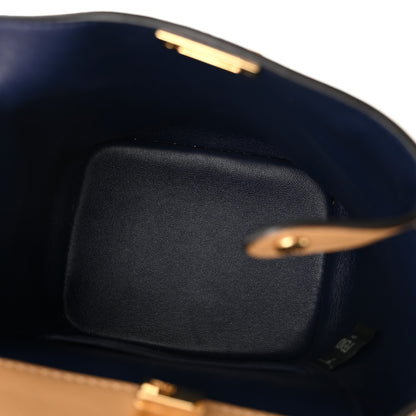 Fendi Vitello Grace Matte Mini Guitar Bag Miele Scuro 5 of 11