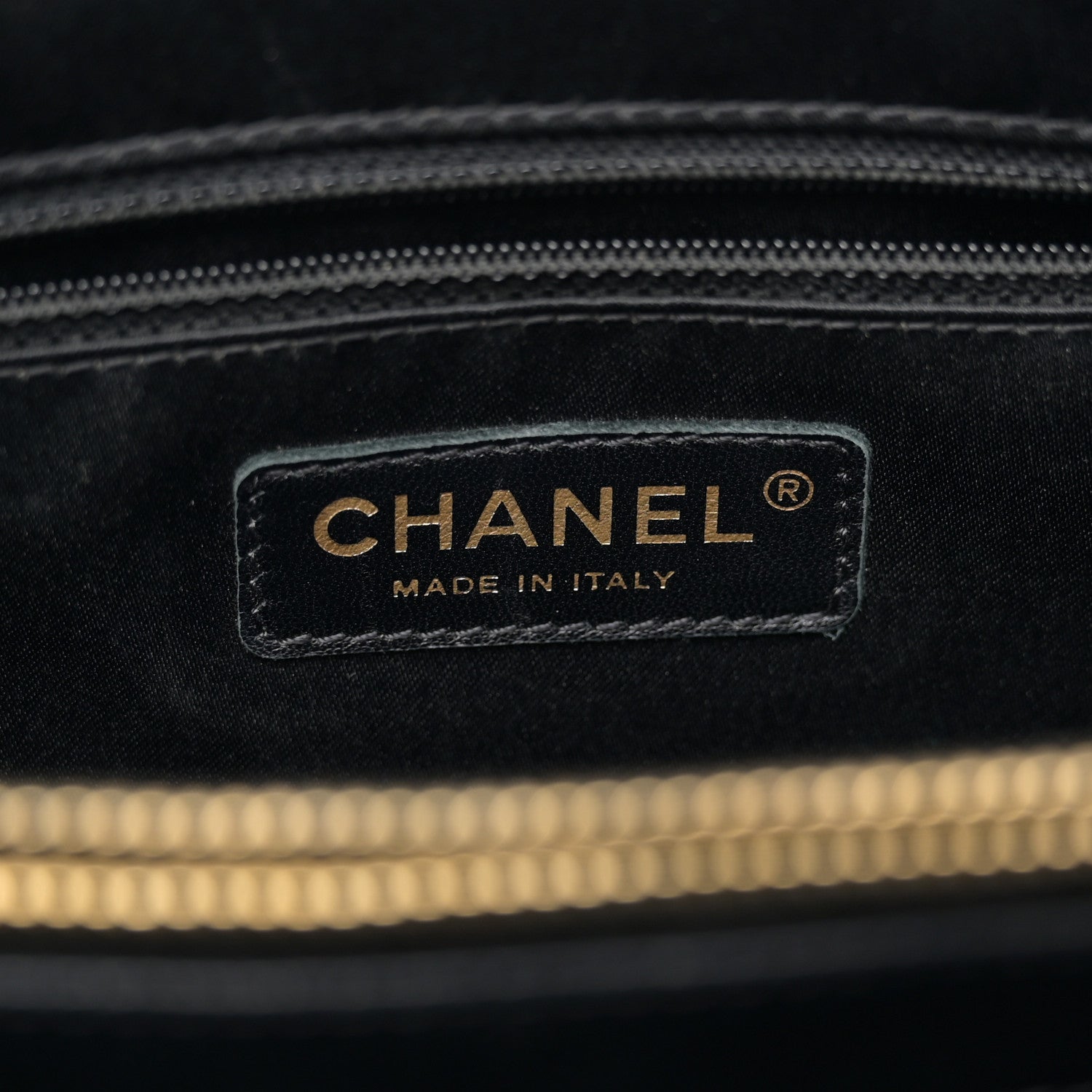 Chanel Caviar Quilted Grand Shopping Tote GST Black 6 of 12