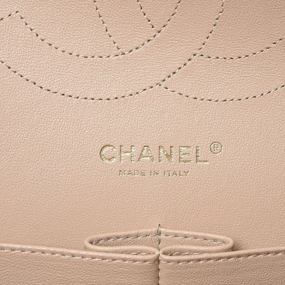 Chanel Caviar Quilted Jumbo Double Flap Beige Clair 6 of 8