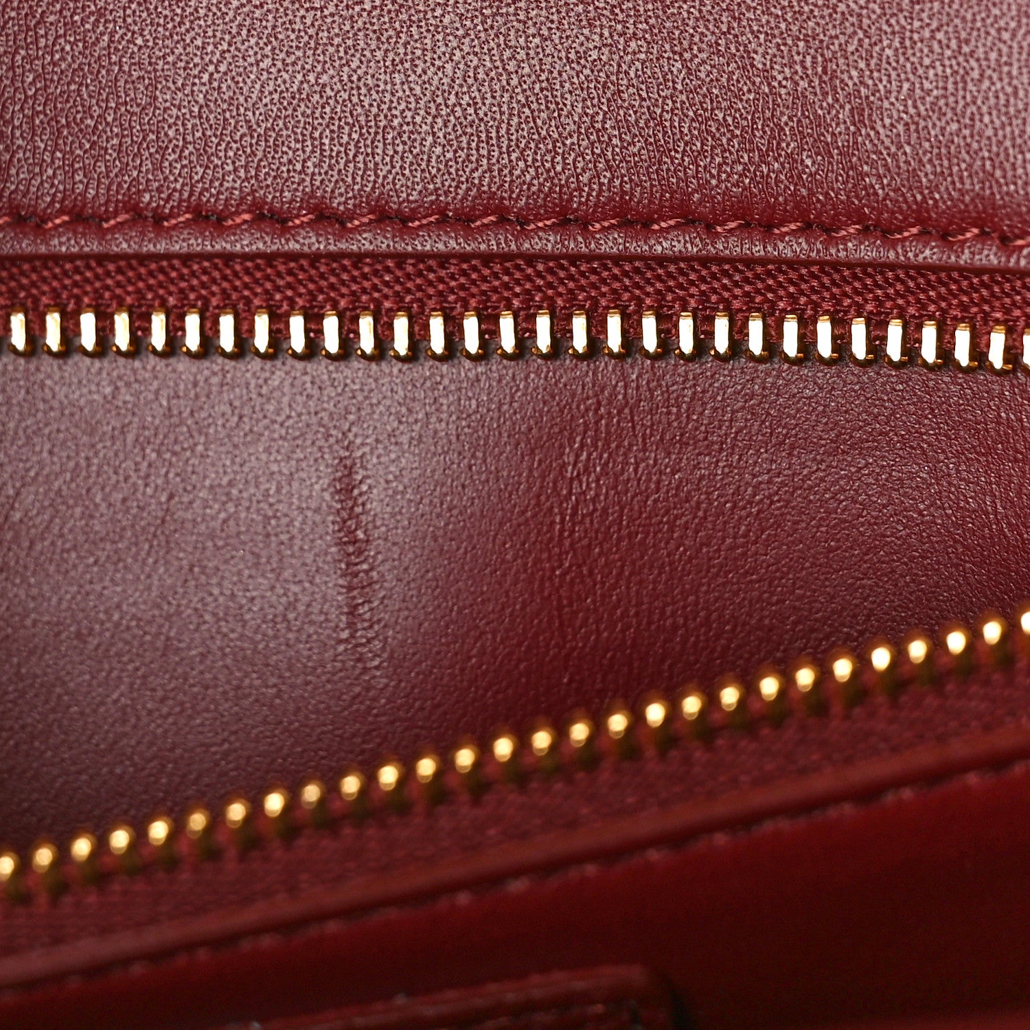 Christian Dior Grained Calfskin 30 Montaigne Flap Bag Red Brick 9 of 10